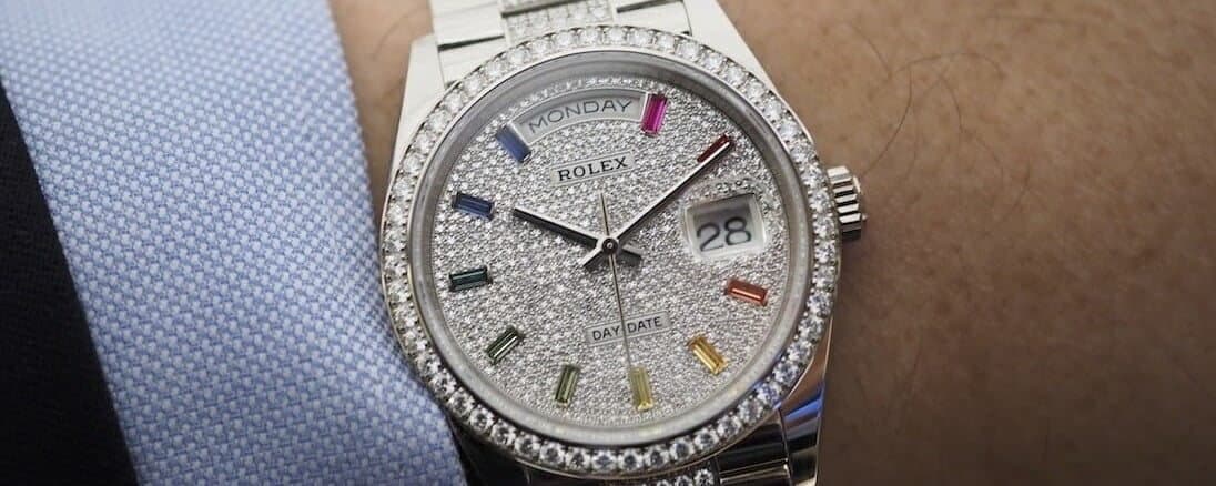 The Rolex Day-Date Rainbow 36mm